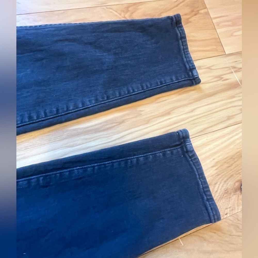 Baldwin Kansas City High Rise Crop Jeans “The Ten” Smoke Black Denim Women’s 29 - Picture 7 of 10